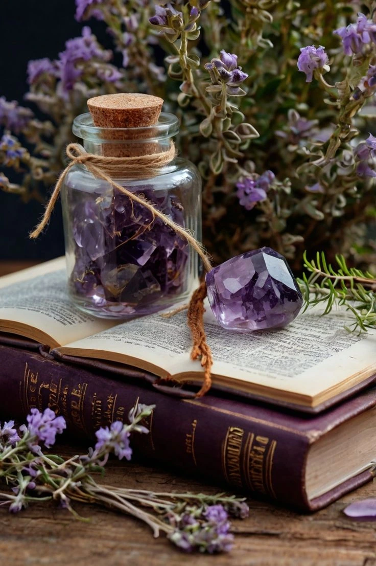 Gemstone jar