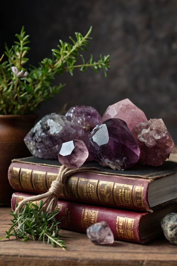 Raw crystals